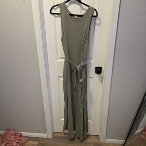 Caslon Sleeveless Olive Maxi Dress